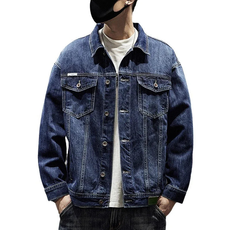 Heavy Industry Retro Denim Jacket Men - The Velcrow