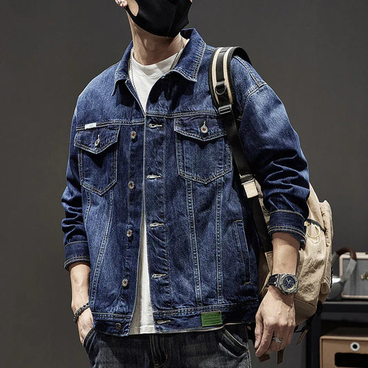 Heavy Industry Retro Denim Jacket Men - The Velcrow