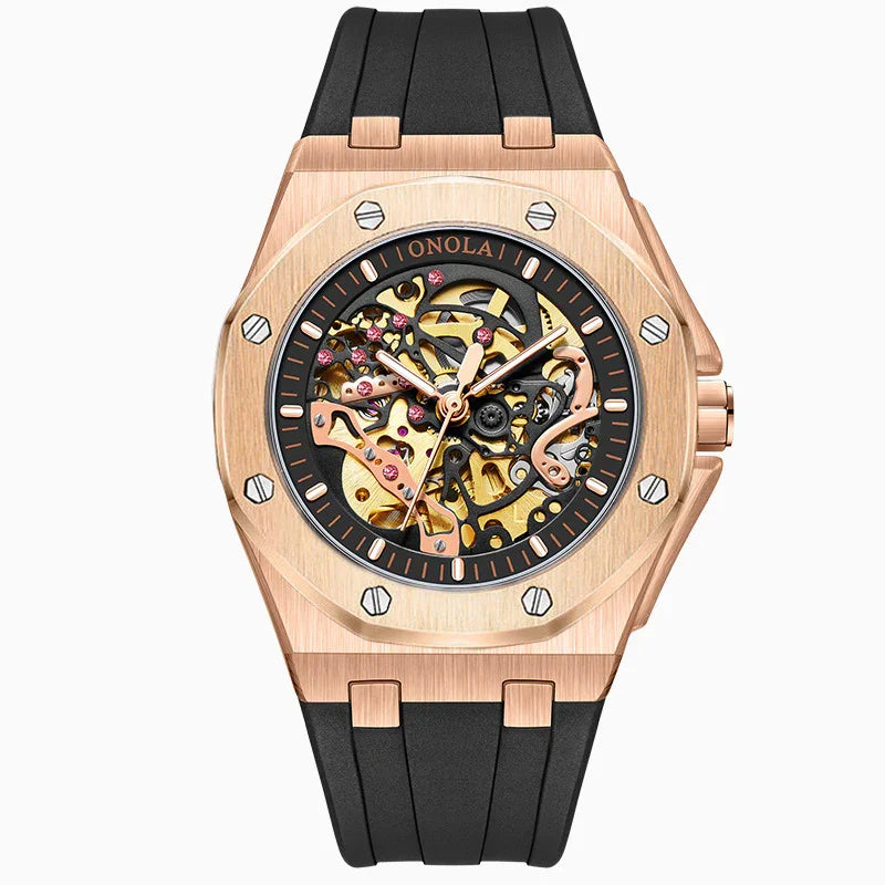 Luxury Automatic Mechanical Men’s Watch – Waterproof