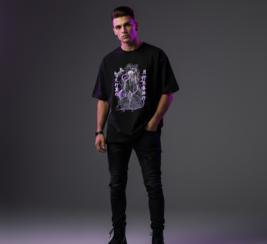 oversized high neck t-shirt